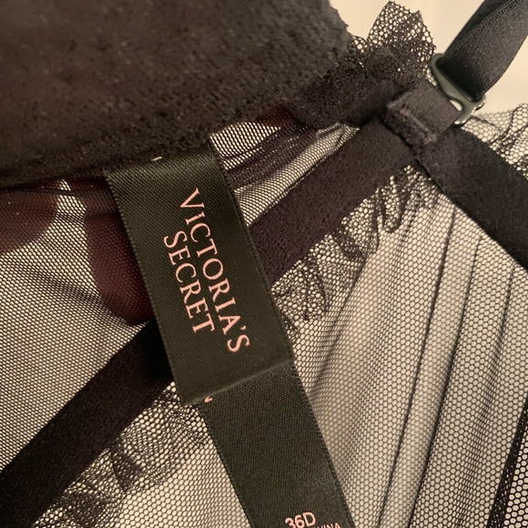 Victoria Secret Bridal Black Lingerie and matching skirt brand new condition - Picture 11 of 16